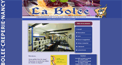 Desktop Screenshot of creperie-labolee.com